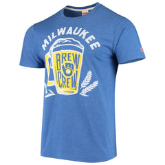 Milwaukee Brewers Hyperlocal Tri-Blend T-Shirt - MLB T-shirts