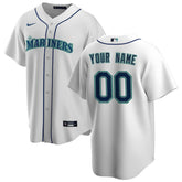 Seattle Mariners Nike Home Replica Custom Jersey - MLB Jerseys
