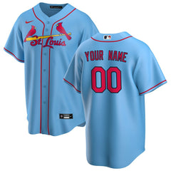St. Louis Cardinals Nike Alternate Replica Custom Jersey - MLB Jerseys