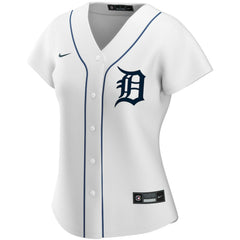 Detroit Tigers Nike Women's Home Replica Custom Jersey - MLB Jerseys
