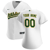 Athletics Nike Women's Home Replica Custom Jersey - MLB Jerseys