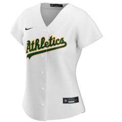 Athletics Nike Women's Home Replica Custom Jersey - MLB Jerseys