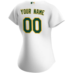 Athletics Nike Women's Home Replica Custom Jersey - MLB Jerseys