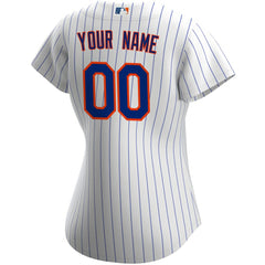 New York Mets Nike Women's Home Replica Custom Jersey - MLB Jerseys