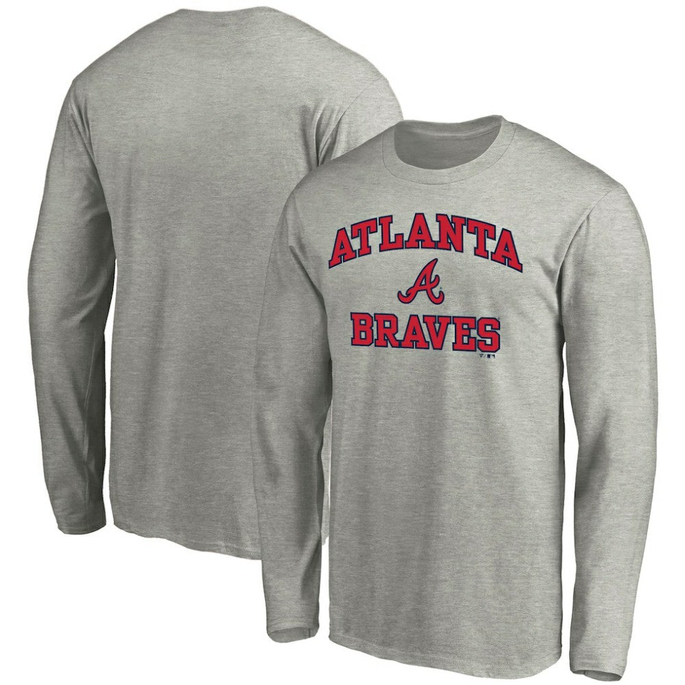 Atlanta Braves Fanatics Heart & Soul Long Sleeve T-Shirt - MLB T-shirts