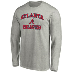 Atlanta Braves Fanatics Heart & Soul Long Sleeve T-Shirt - MLB T-shirts