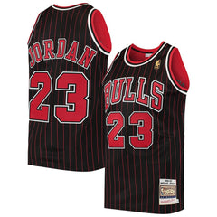 Black Michael Jordan Chicago Bulls 1996/97 Hardwood Classics Authentic Jersey sale | NBA