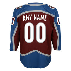Colorado Avalanche Youth Home Premier Custom Jersey - NHL Jerseys