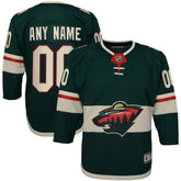 Minnesota Wild Youth Home Premier Custom Jersey - NHL Jerseys