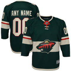 Minnesota Wild Youth Home Premier Custom Jersey - NHL Jerseys