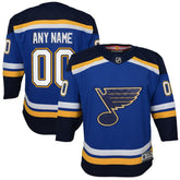 St. Louis Blues Youth Home Premier Custom Jersey - NHL Jerseys