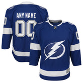 Tampa Bay Lightning Youth Home Custom Premier Jersey - NHL Jerseys