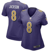 Baltimore Ravens Lamar Jackson Women's Alternate Game Player Jersey | NFL New