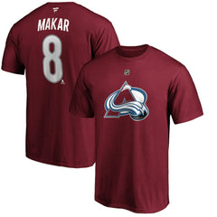 Cale Makar Colorado Avalanche Fanatics Authentic Stack Player Name & Number T-Shirt - NHL T-shirts