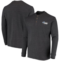 Detroit Lions Dunbrooke Logo Maverick Thermal Henley Long Sleeve T-Shirt | NFL Hot
