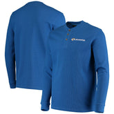 Los Angeles Rams Dunbrooke Logo Maverick Thermal Henley Long Sleeve T-Shirt | NFL Online