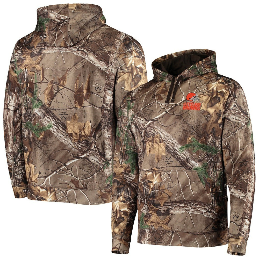 Cleveland Browns Dunbrooke Circle Tech Fleece Pullover Hoodie | NFL Discount