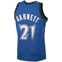Blue Kevin Garnett Minnesota Timberwolves 2003/04 Hardwood Classics Swingman Jersey | NBA