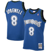 Blue Latrell Sprewell Minnesota Timberwolves 2003/04 Hardwood Classics Swingman Jersey | NBA