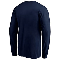 Men's Navy Detroit Tigers Team Heart & Soul Long Sleeve T-Shirt - MLB T-shirts