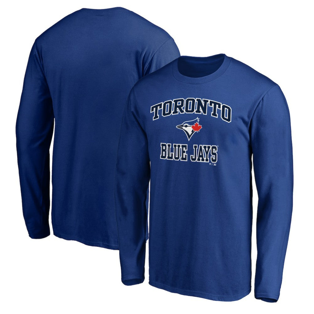 Men's Royal Toronto Blue Jays Team Heart & Soul Long Sleeve T-Shirt - MLB T-shirts