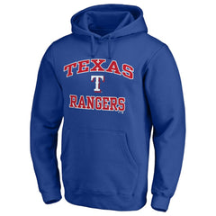 Texas Rangers Heart & Soul Pullover Hoodie - MLB Hoodies