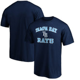 Tampa Bay Rays Fanatics MTO Label Heart & Soul T-Shirt - MLB T-shirts