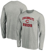 Cincinnati Reds Team Heart & Soul Long Sleeve T-Shirt - MLB T-shirts