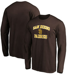 San Diego Padres Team Heart & Soul Long Sleeve T-Shirt - MLB T-shirts