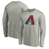Arizona Diamondbacks Official Team Logo Long Sleeve T-Shirt - MLB T-shirts
