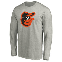 Baltimore Orioles Official Team Logo Long Sleeve T-Shirt - MLB T-shirts