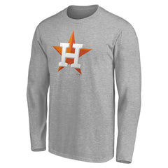 Houston Astros Official Team Logo Long Sleeve T-Shirt - MLB T-shirts