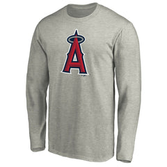Los Angeles Angels Official Team Logo Long Sleeve T-Shirt - MLB T-shirts
