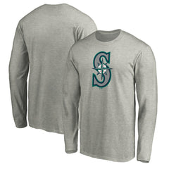 Seattle Mariners Official Team Logo Long Sleeve T-Shirt - MLB T-shirts
