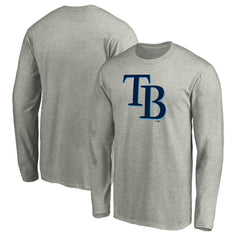 Tampa Bay Rays Official Team Logo Long Sleeve T-Shirt - MLB T-shirts