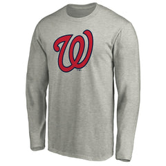 Washington Nationals Official Team Logo Long Sleeve T-Shirt - MLB T-shirts