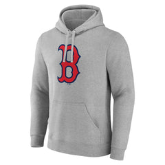 Boston Red Sox Official Logo Fitted Pullover Hoodie - MLB Hoodies