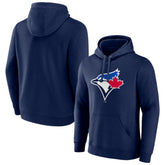 Toronto Blue Jays Official Logo Fitted Pullover Hoodie - MLB Hoodies