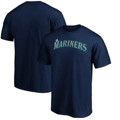 Seattle Mariners Official Wordmark Team T-Shirt - MLB T-shirts