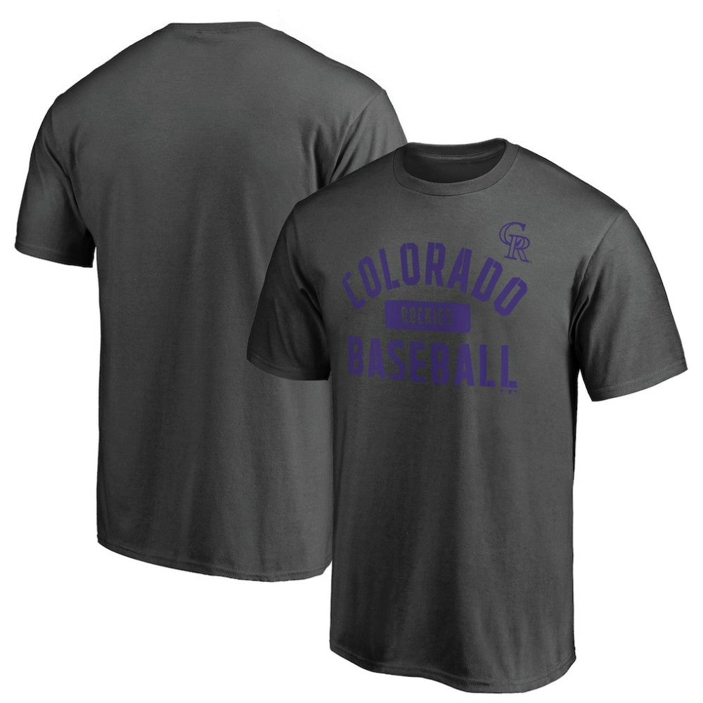 Colorado Rockies Iconic Primary Pill T-Shirt - MLB T-shirts