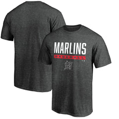 Miami Marlins Win Stripe Logo T-Shirt II - MLB T-shirts