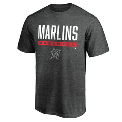 Miami Marlins Win Stripe Logo T-Shirt II - MLB T-shirts
