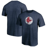 Boston Red Sox Cooperstown Collection True Classics Throwback Logo Tri-Blend T-Shirt - MLB T-shirts