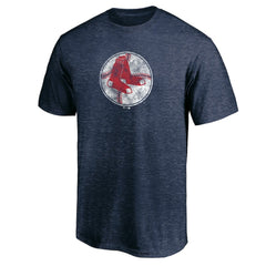 Boston Red Sox Cooperstown Collection True Classics Throwback Logo Tri-Blend T-Shirt - MLB T-shirts
