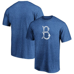 Brooklyn Dodgers Cooperstown Collection True Classics Throwback Logo Tri-Blend T-Shirt - MLB T-shirts