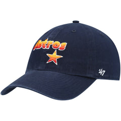 Houston Astros '47 Logo Cooperstown Collection Clean Up Adjustable Hat - MLB Hats