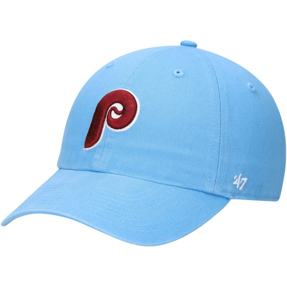 Philadelphia Phillies '47 Logo Cooperstown Collection Clean Up Adjustable Hat - MLB Hats