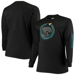 Jacksonville Jaguars Big & Tall Color Pop Long Sleeve T-Shirt | NFL Sale