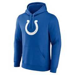 Indianapolis Colts Primary Logo Fitted Pullover Hoodie | NFL Near me