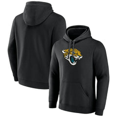 Jacksonville Jaguars Primary Logo Fitted Pullover Hoodie | NFL Discount